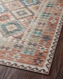 Dressed in refined ivory and vibrant multi-toned hues, the Zion ZIO-04 Ivory / Multi Area Rug is a power-loomed 100% polyester area rug that completes any room