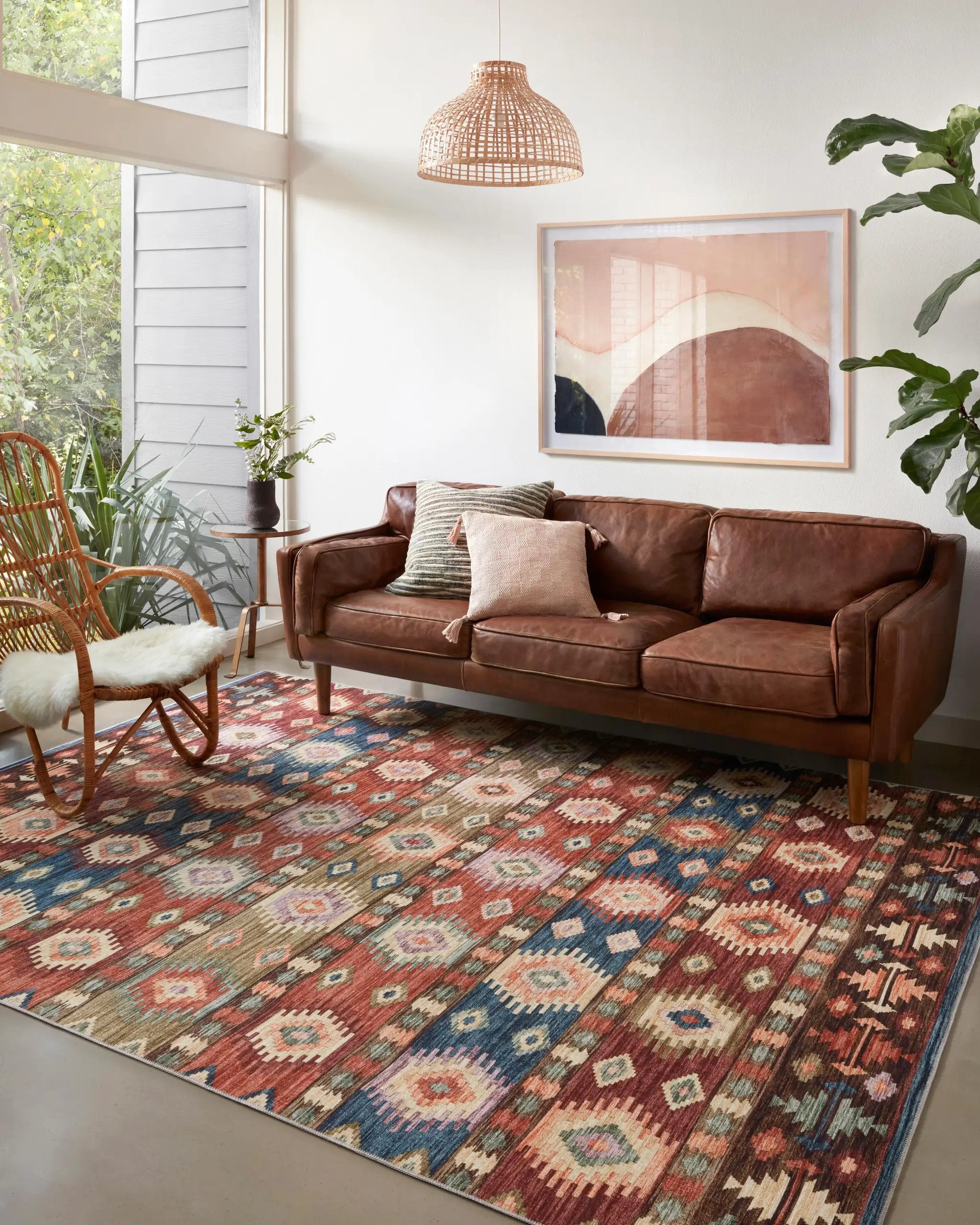 Zion ZIO-06 Fiesta / Multi Area Rug by Loloi