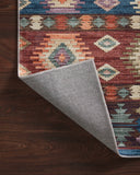A power-loomed 100% polyester area rug in lively fiesta and vibrant multi-toned tones, the Zion ZIO-06 Fiesta / Multi Area Rug grounds your room beautifully