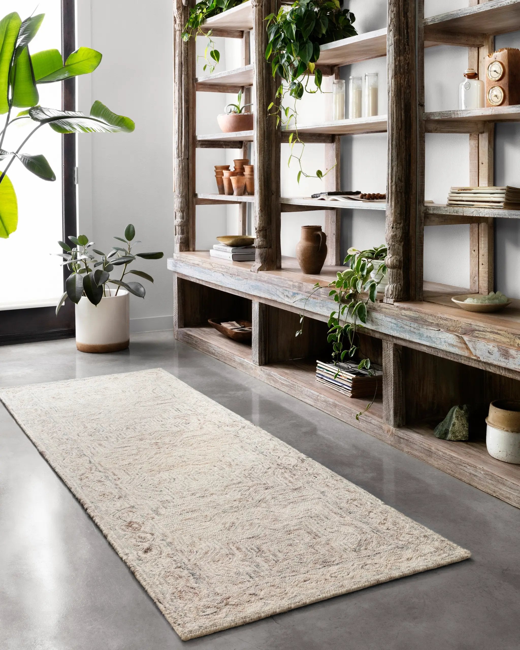 Ziva ZV-01 Neutral Area Rug by Loloi