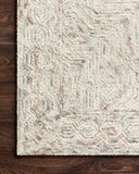 The Ziva ZV-01 Neutral Area Rug is a hand-tufted 100% wool area rug that radiates neutral charm and contemporary and linear elegance
