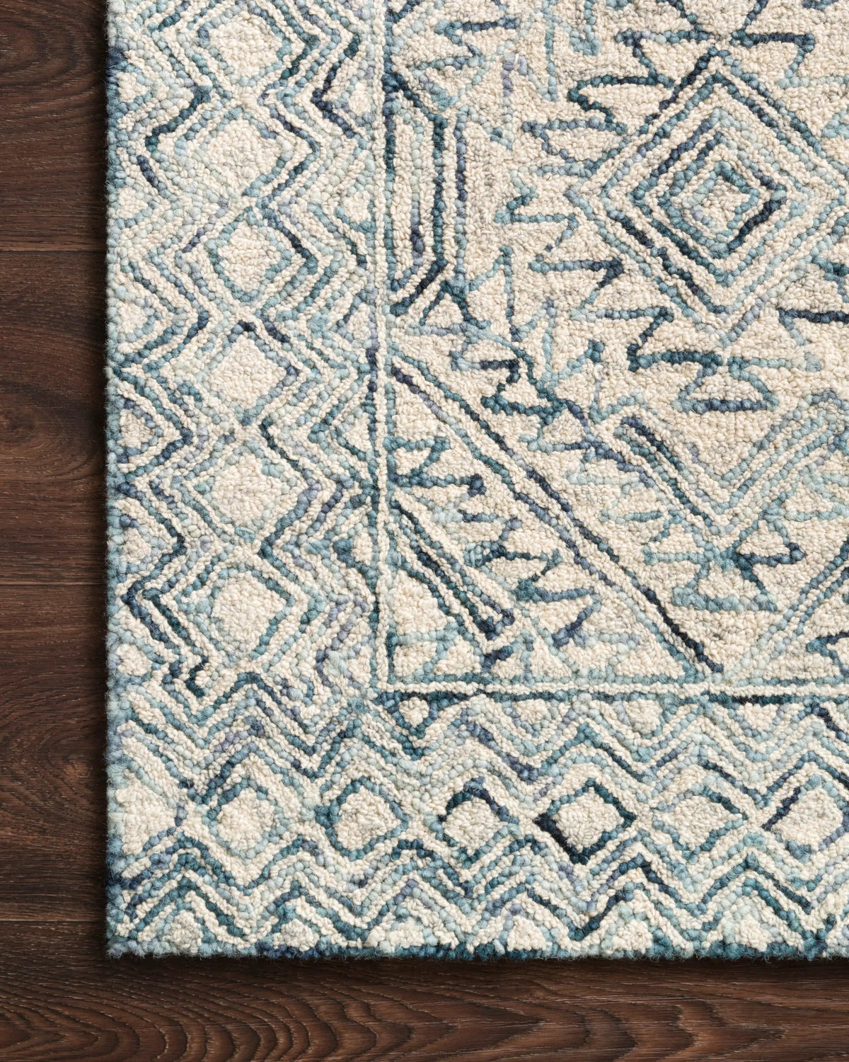 Ziva ZV-03 Bluestone Area Rug by Loloi