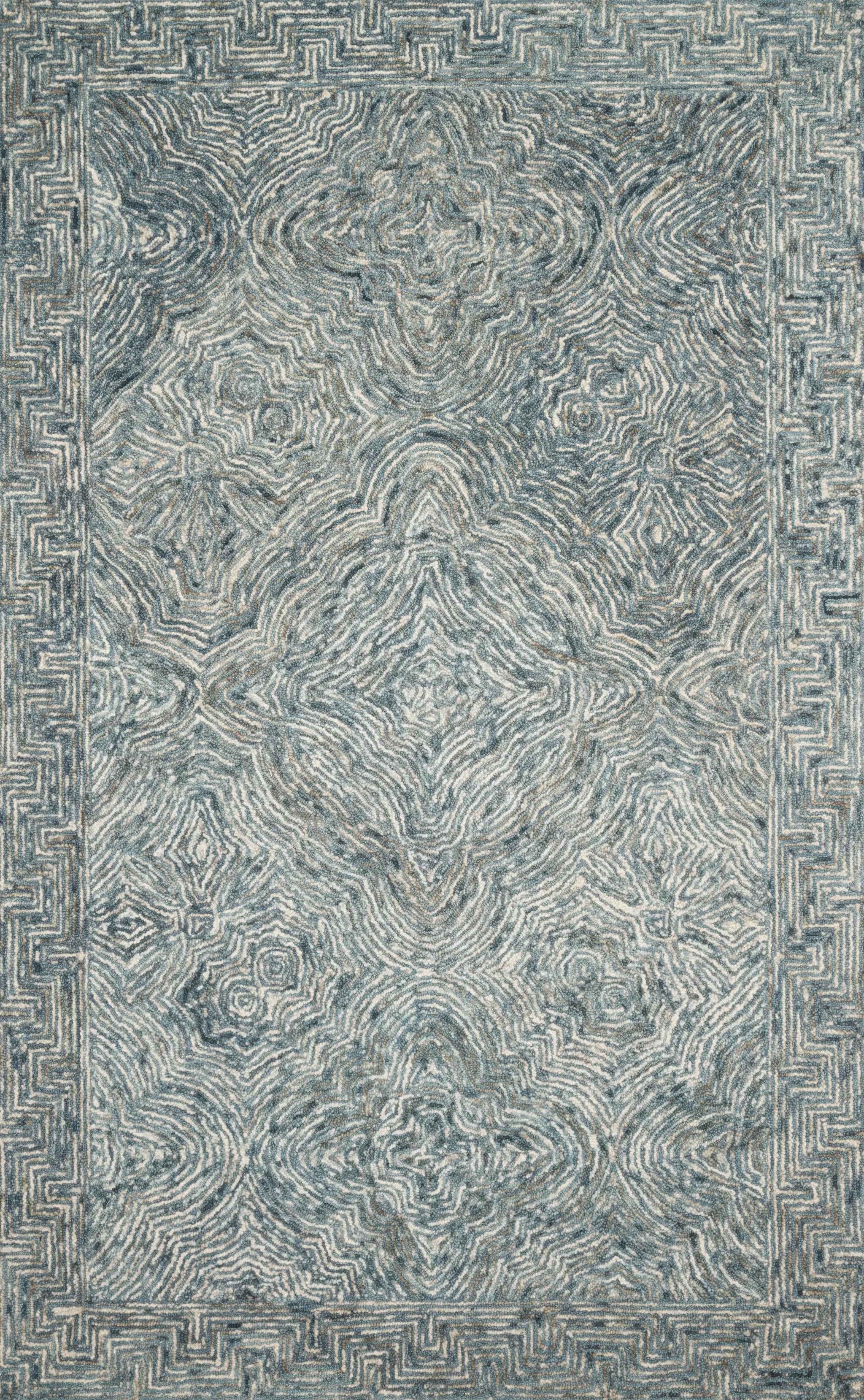 Ziva ZV-04 Denim Area Rug by Loloi