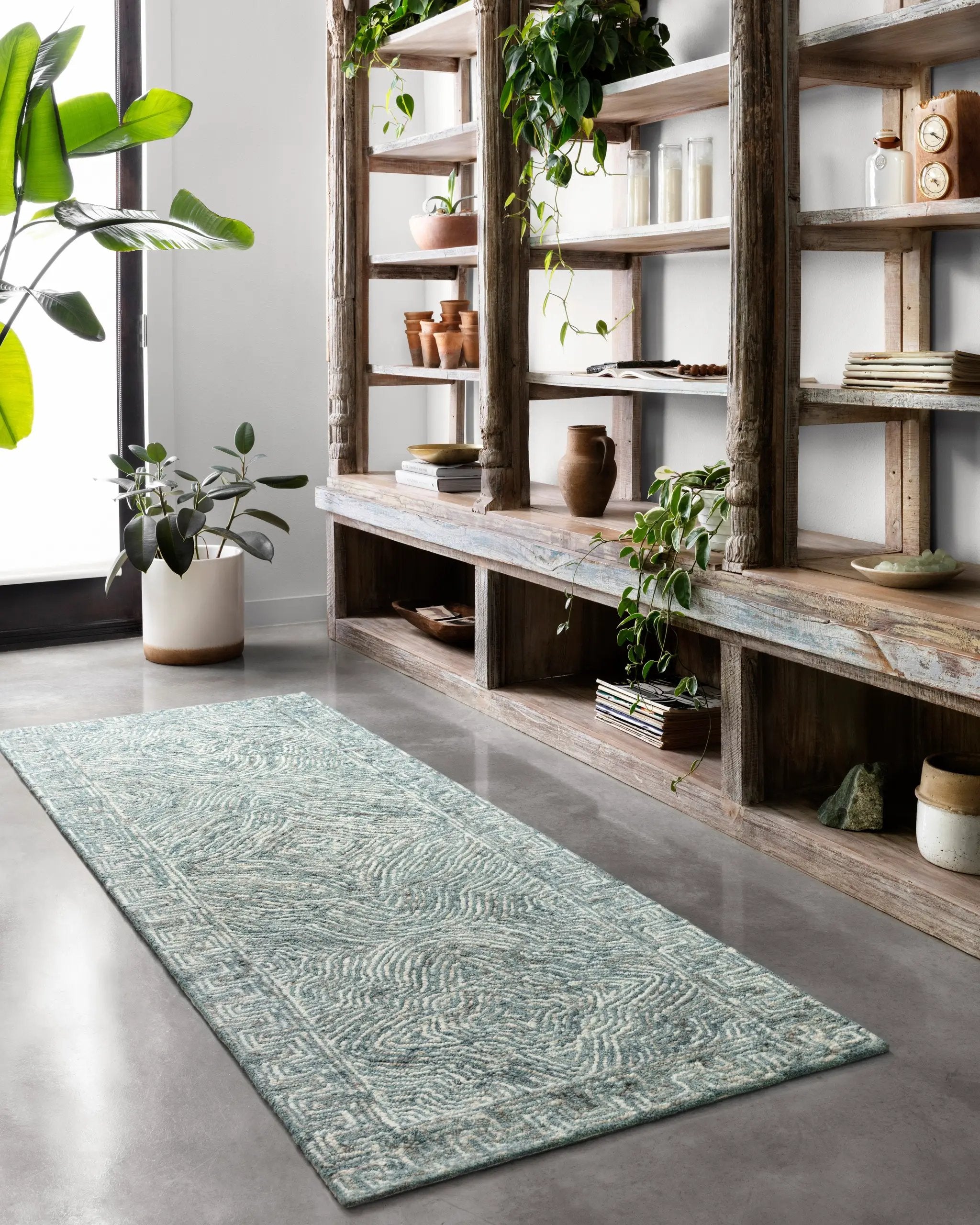Ziva ZV-04 Denim Area Rug by Loloi