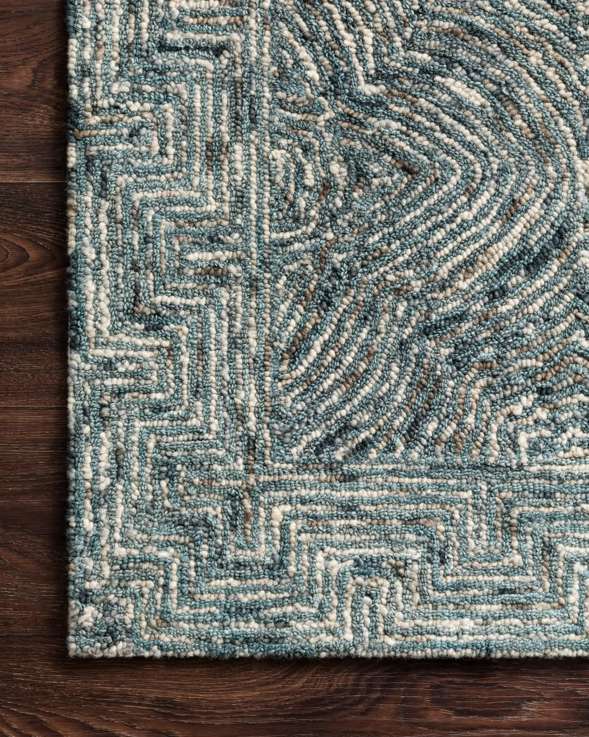 Ziva ZV-04 Denim Area Rug by Loloi