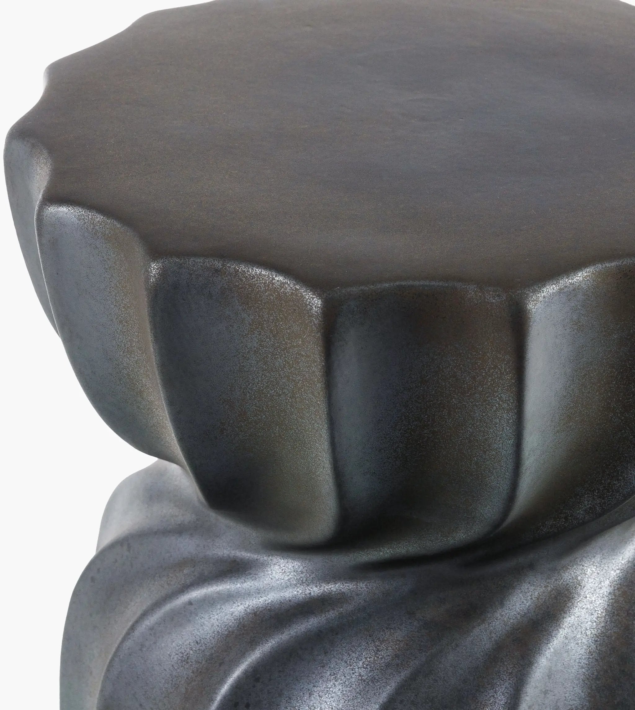Alexia AAX-005 Charcoal Garden Stool by LIVABLISS