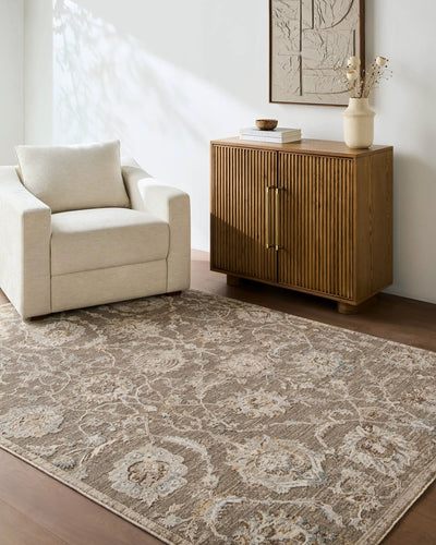 LIVABLISS Arda ACZ-2300 Medium-Gray Area Rug
