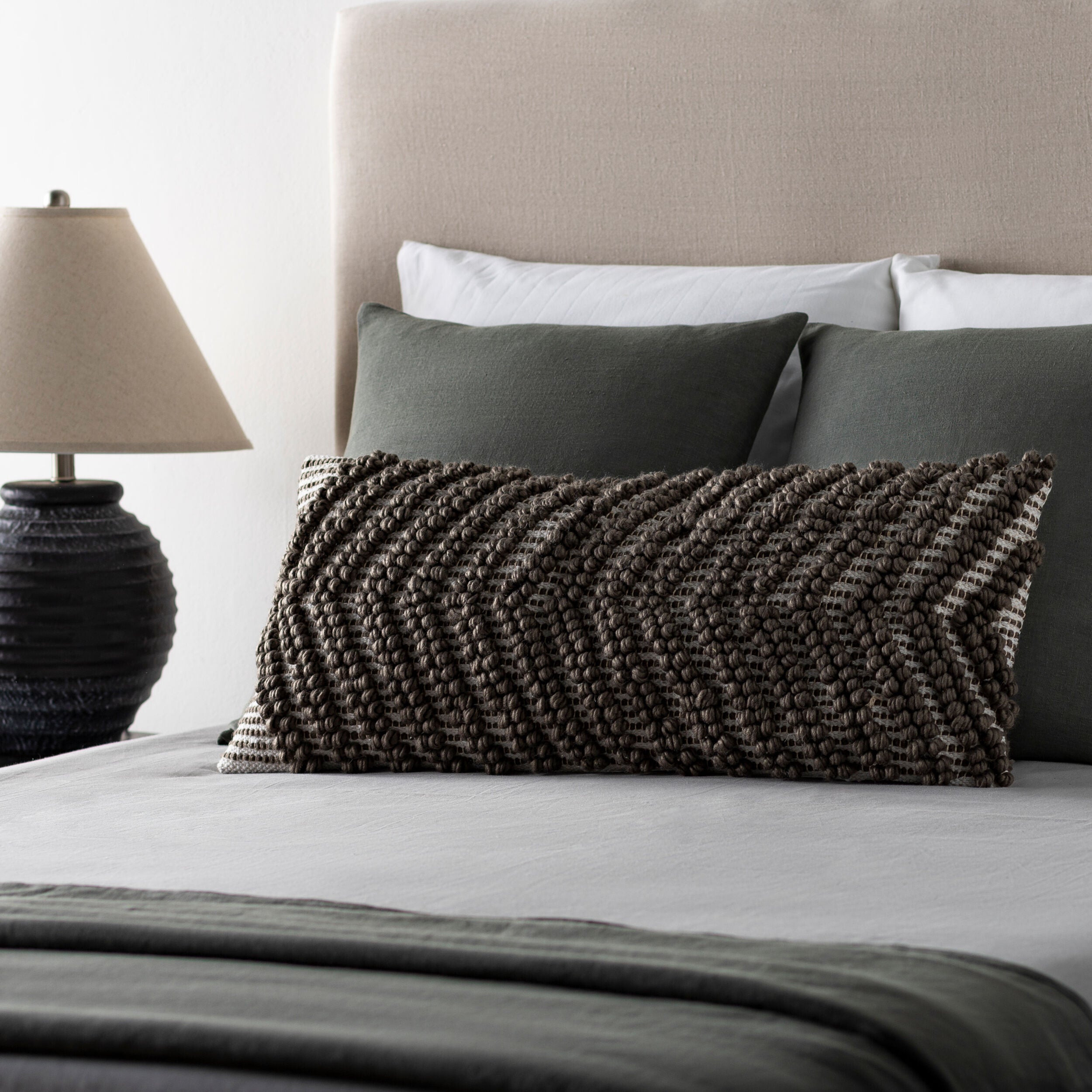 Surya Anders ADR-012 Lumbar Pillow by LIVABLISS