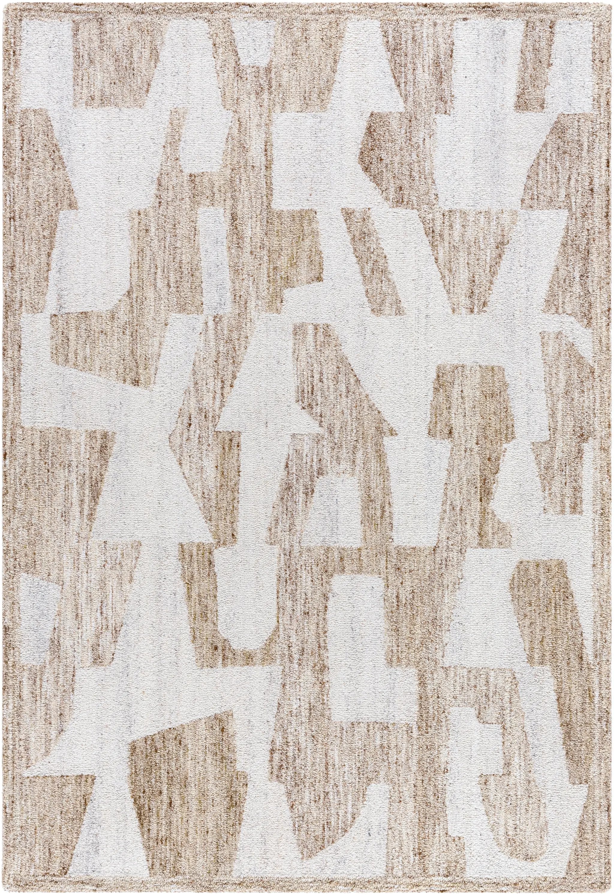 Andes AED-2302 Beige Area Rug by LIVABLISS