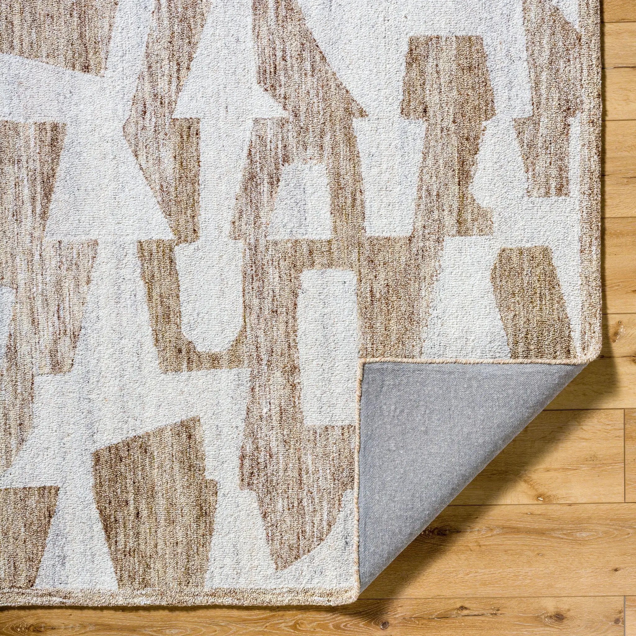 Andes AED-2302 Beige Area Rug by LIVABLISS