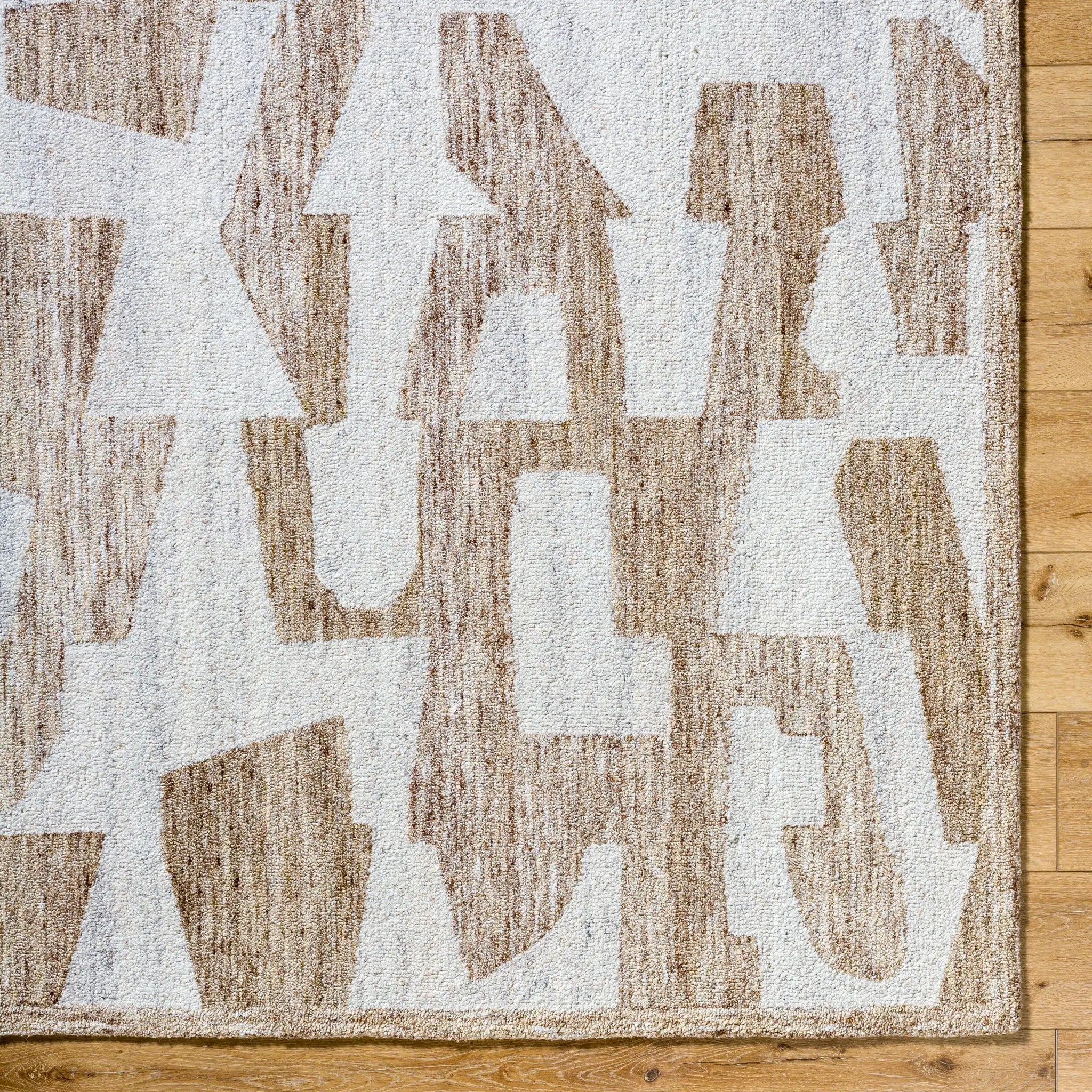 Andes AED-2302 Beige Area Rug by LIVABLISS