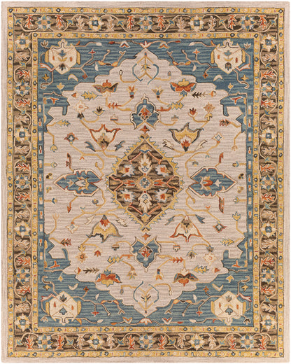 Surya Artemis AES-2301 Deep Teal Area Rug by LIVABLISS