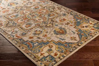 Artemis AES-2311 Rust Area Rug by LIVABLISS