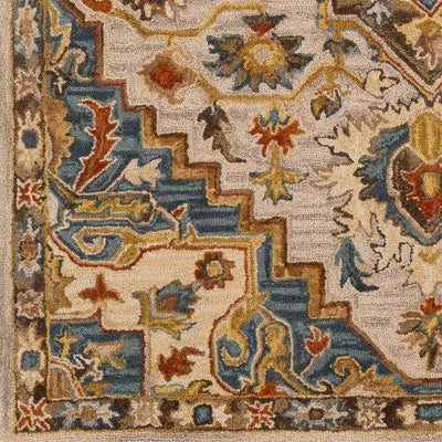 Artemis AES-2311 Rust Area Rug by LIVABLISS