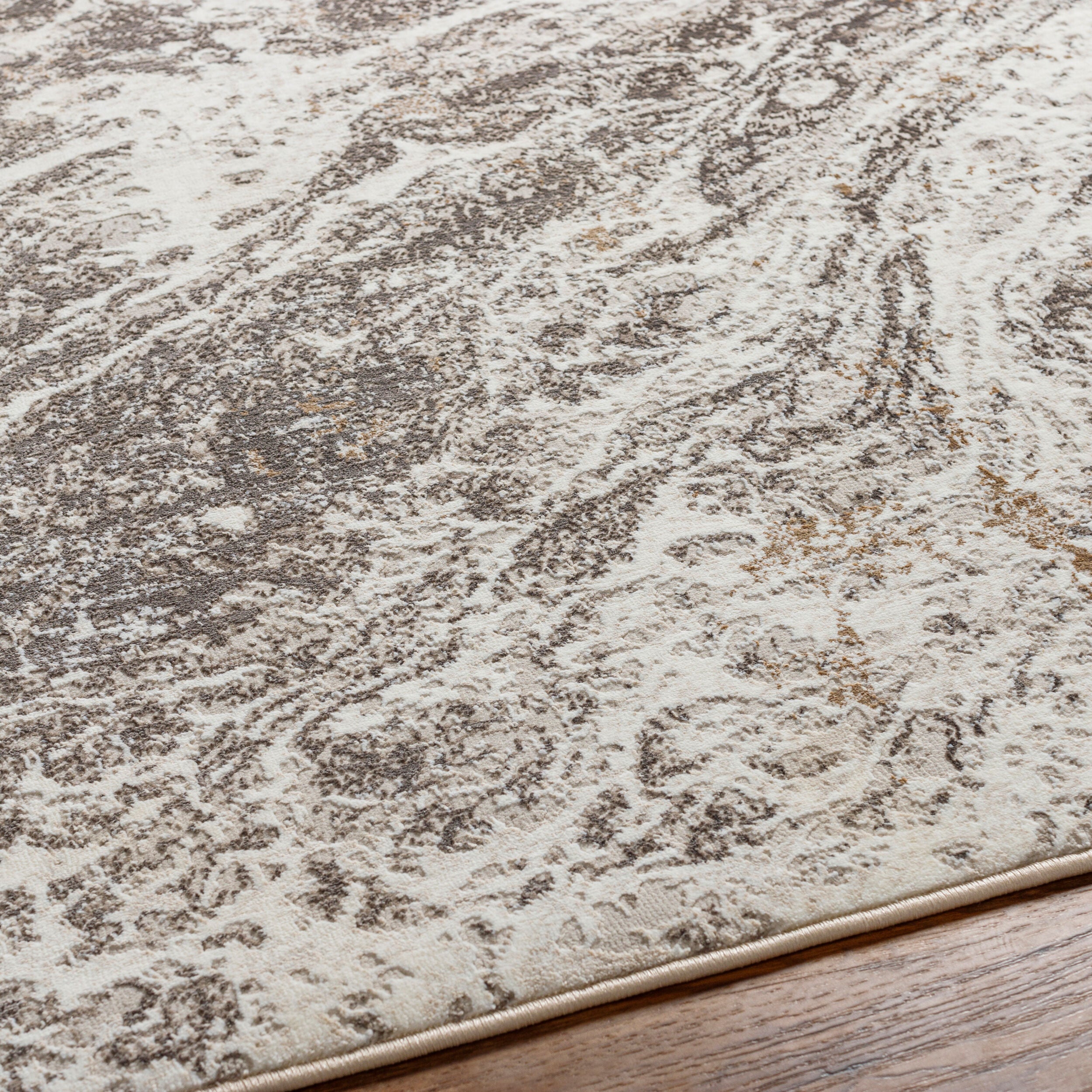 Surya Allegro Plus AGP-2300 Light Gray Area Rug by LIVABLISS