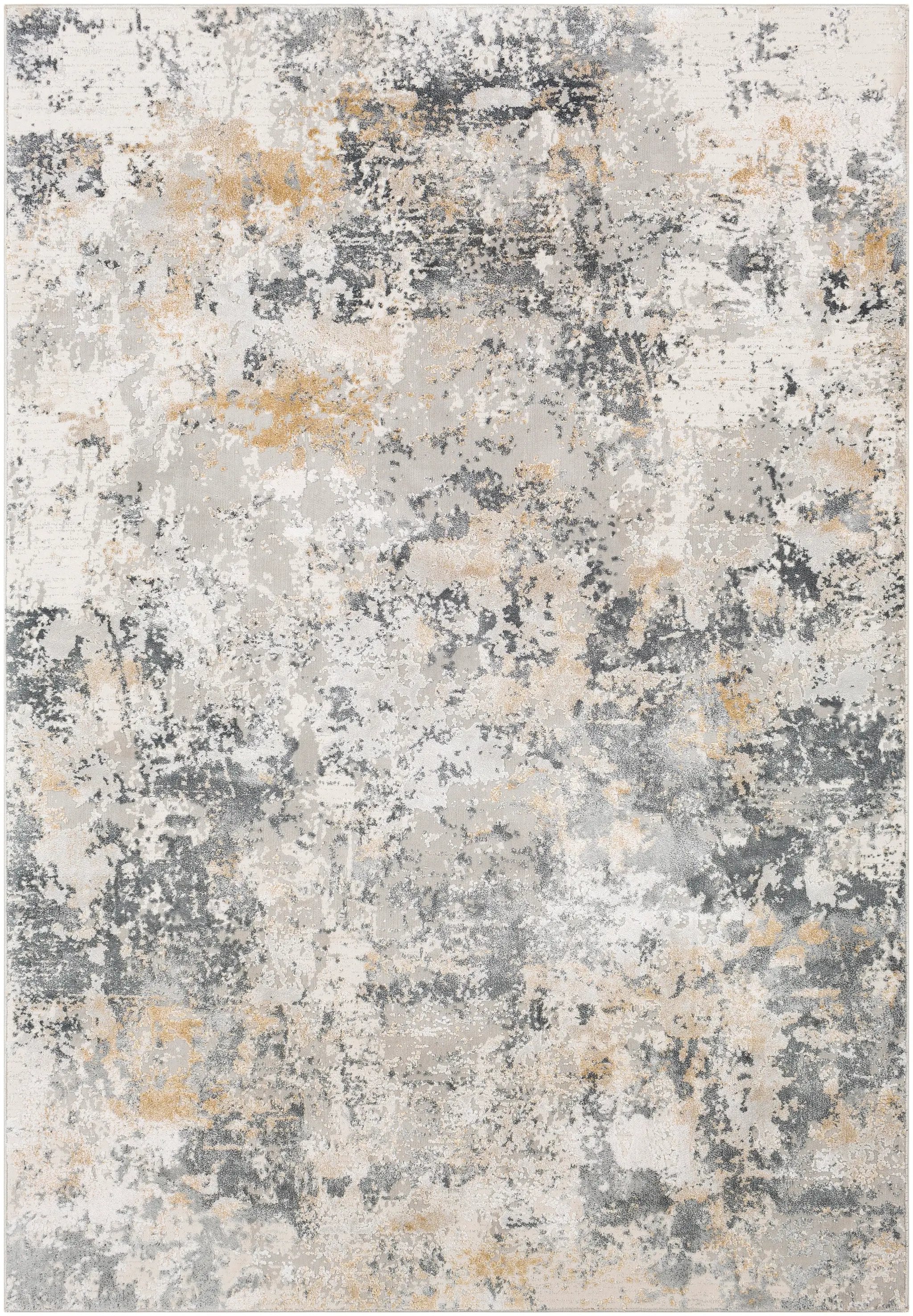 Aisha AIS-2303 Charcoal Area Rug by LIVABLISS