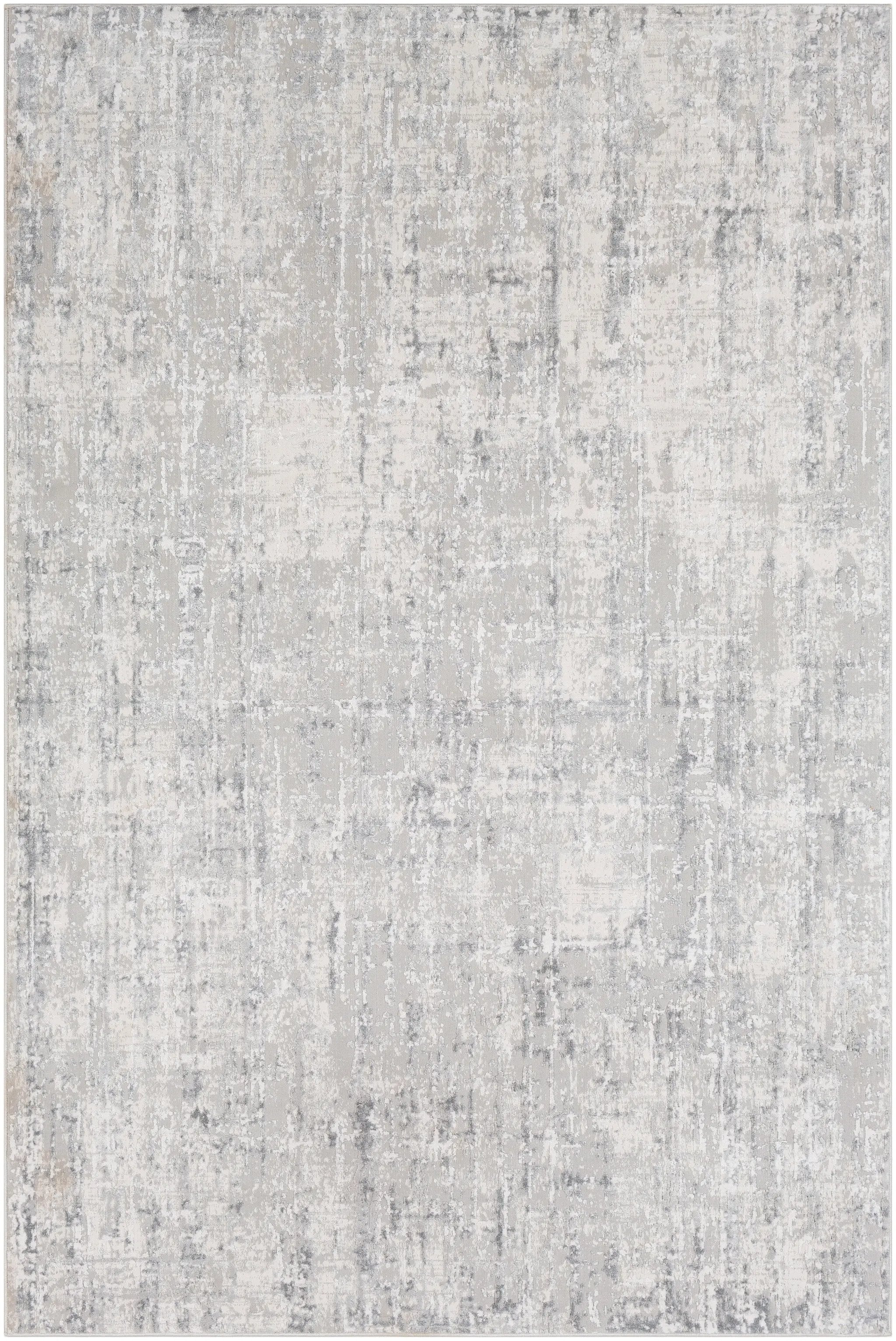 Aisha AIS-2305 Light-Gray Area Rug by LIVABLISS