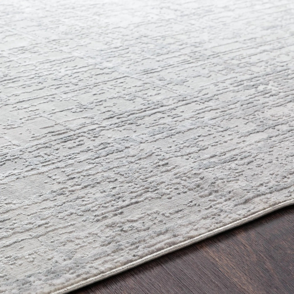 Aisha AIS-2305 Light-Gray Area Rug by LIVABLISS