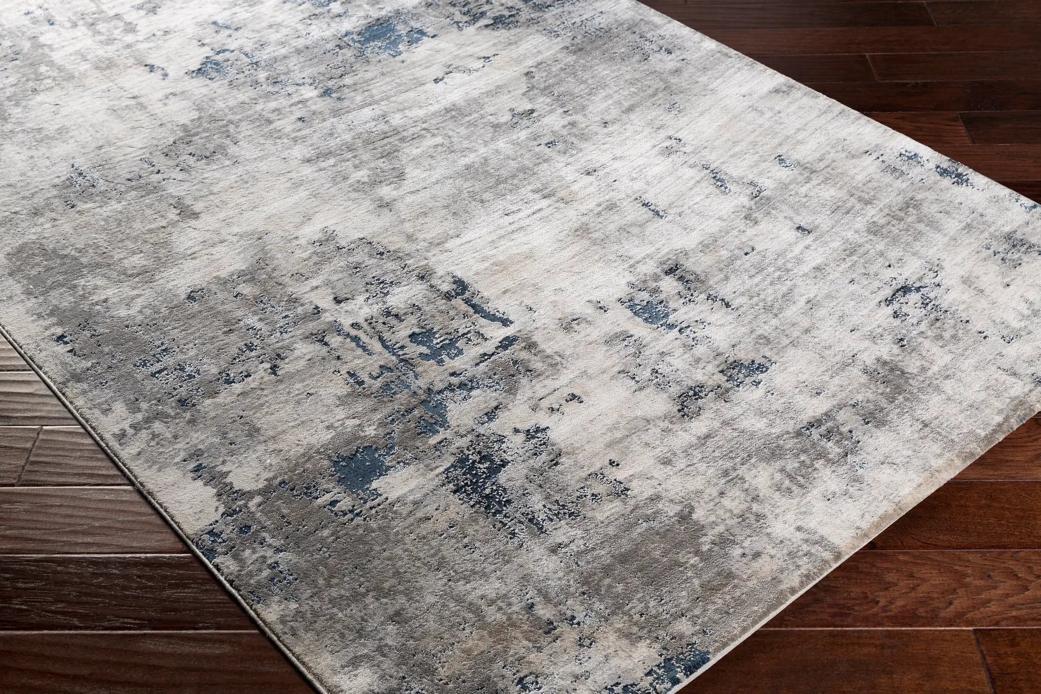 Aisha AIS-2314 Charcoal Area Rug by LIVABLISS