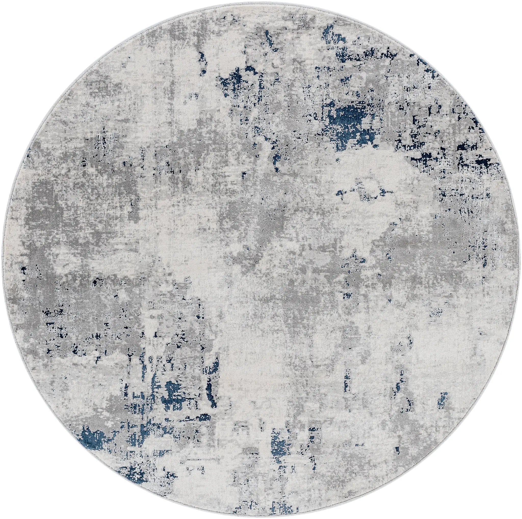 Aisha AIS-2314 Charcoal Area Rug by LIVABLISS