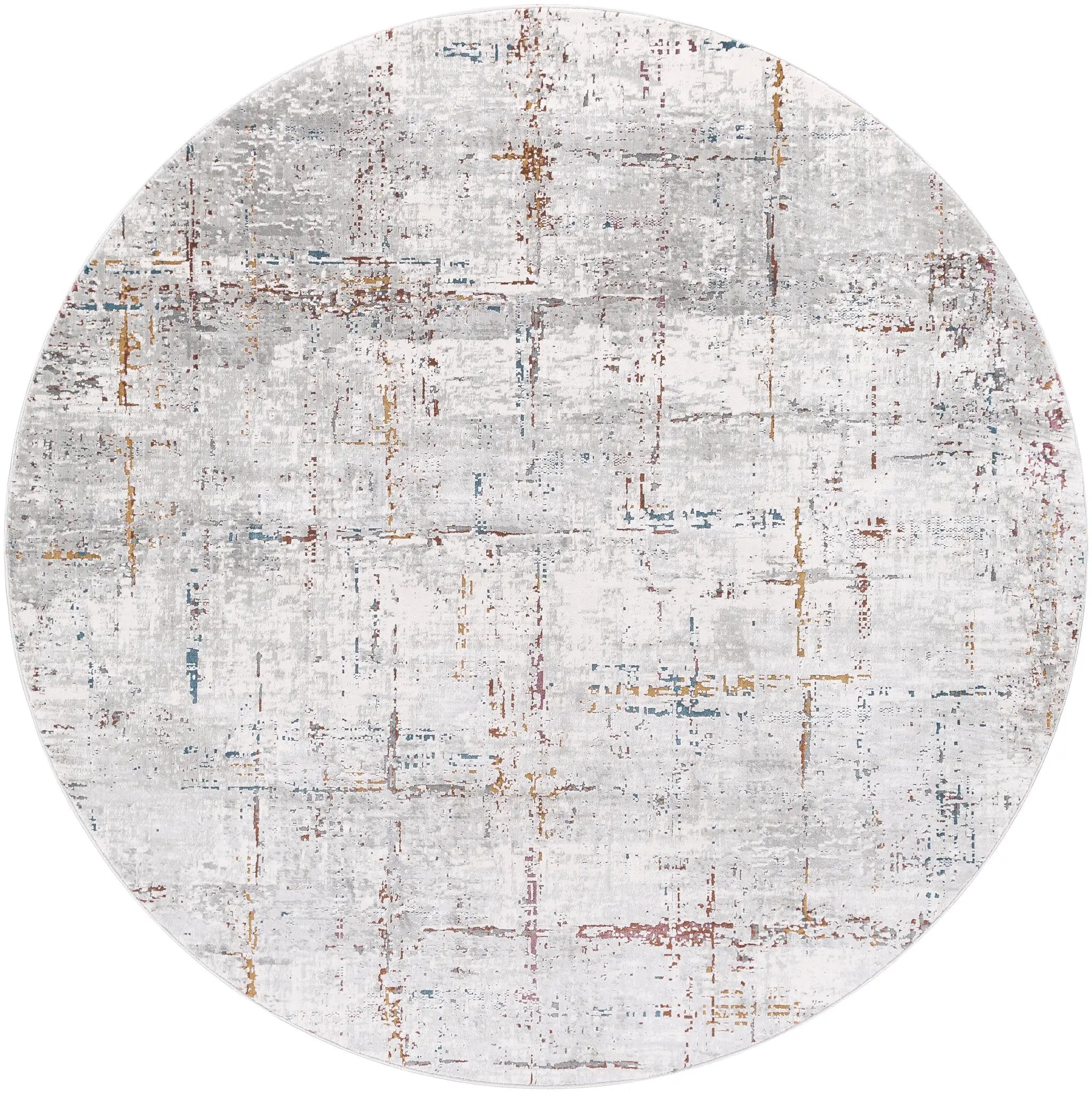 Aisha AIS-2317 Gray Area Rug by LIVABLISS