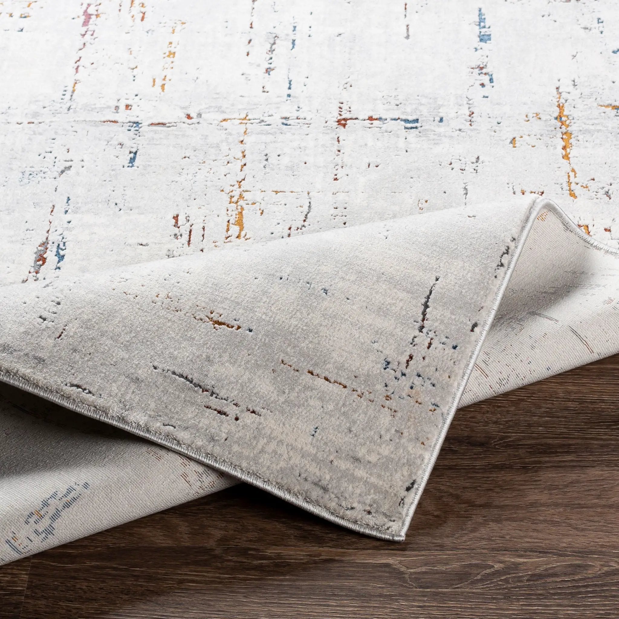 Aisha AIS-2317 Gray Area Rug by LIVABLISS