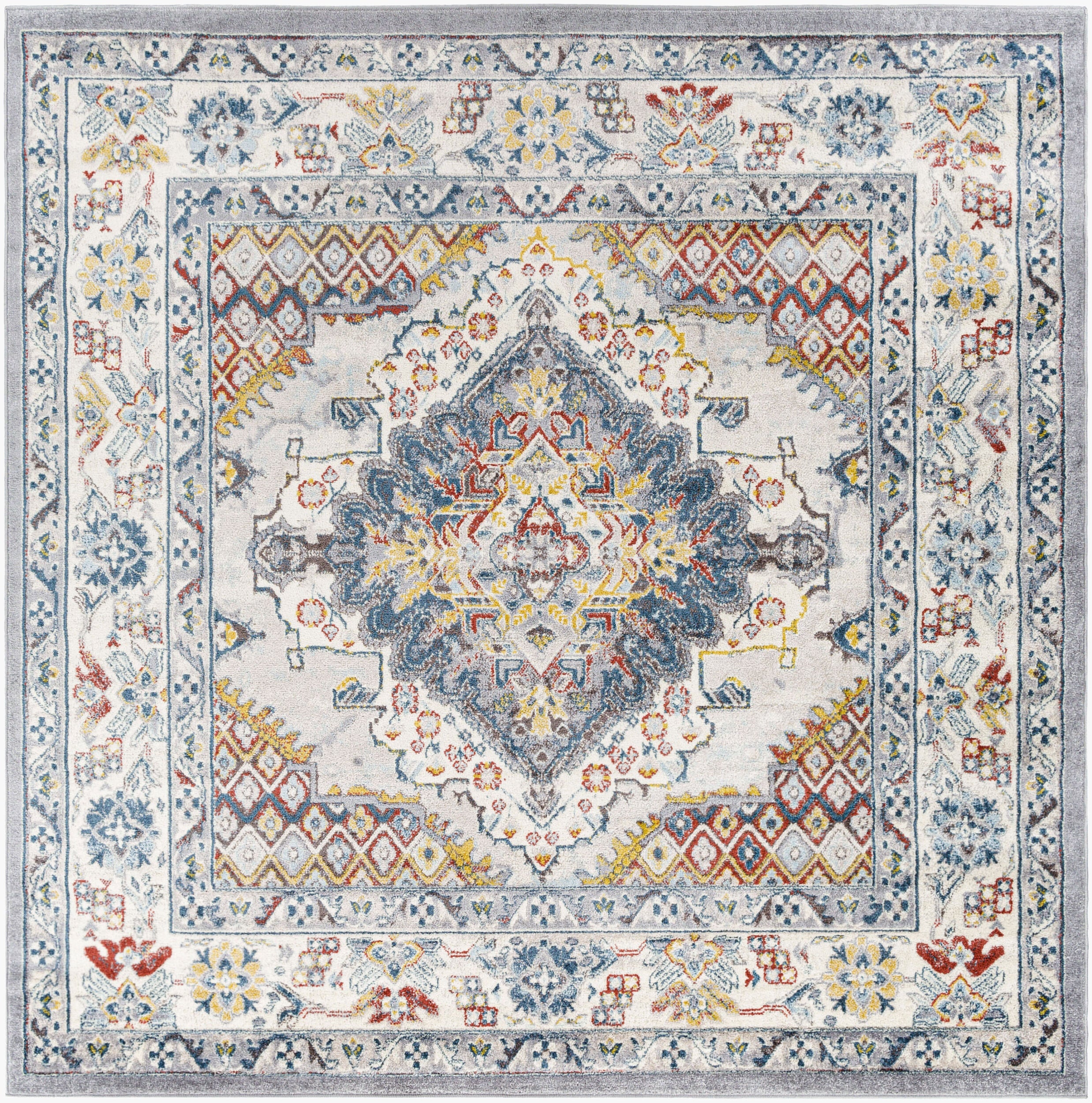 Ankara AKR-2300 Gray Area Rug