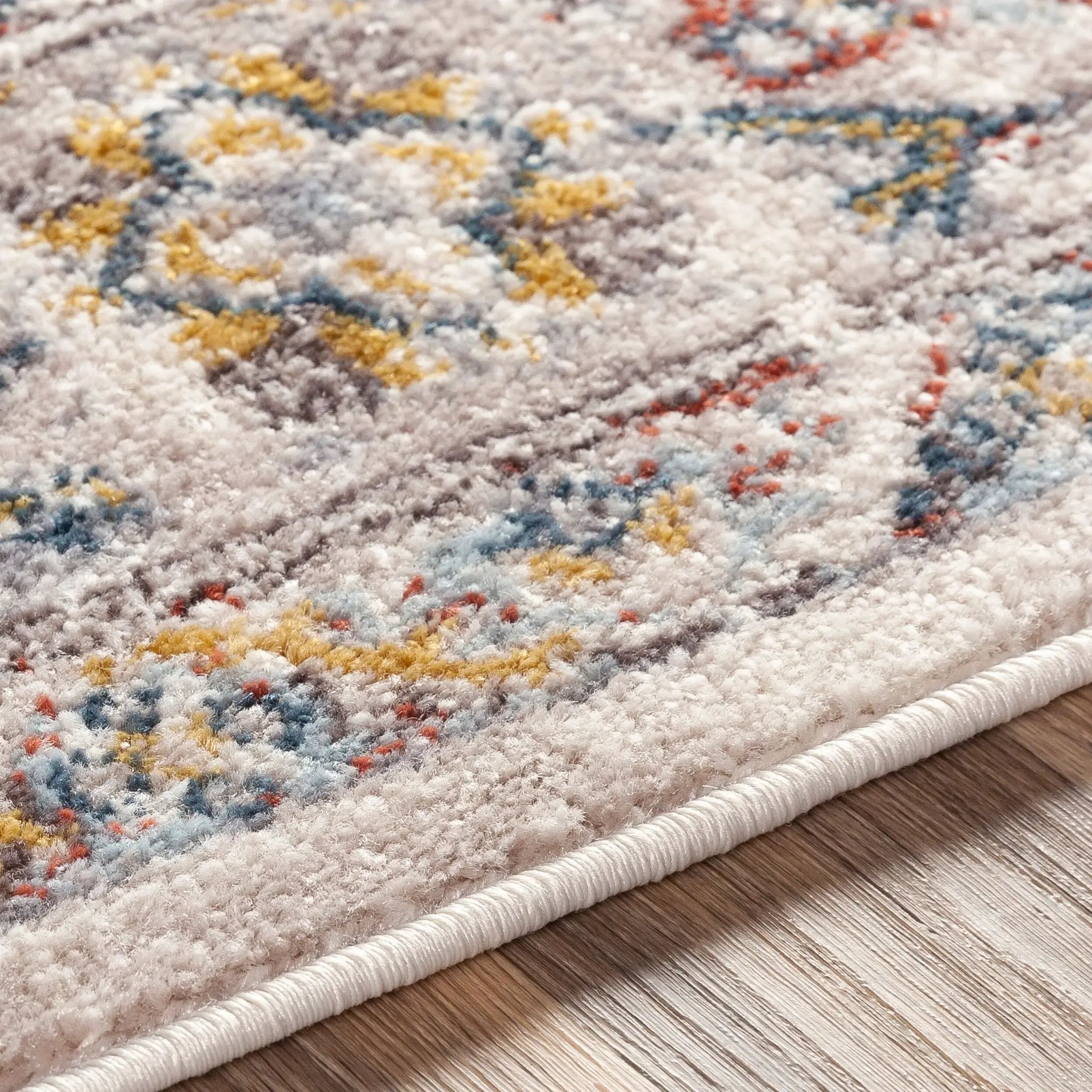 Ankara AKR-2301 Taupe Area Rug by LIVABLISS