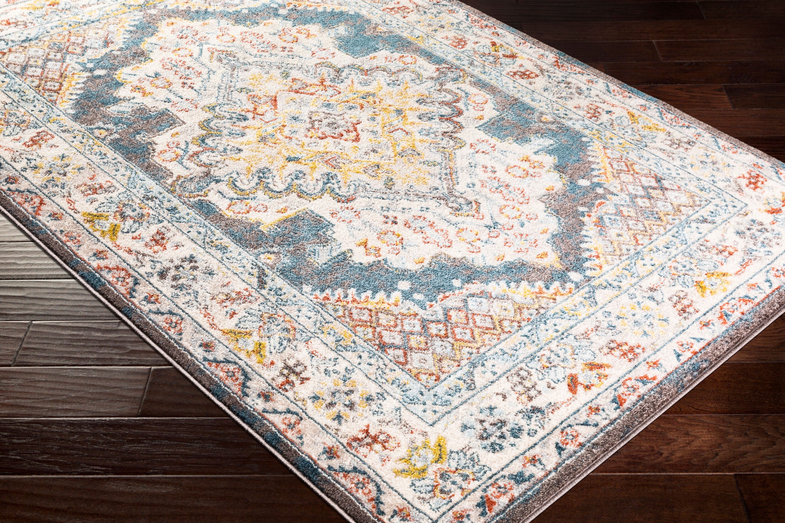 Ankara AKR-2303 Dark Brown Area Rug