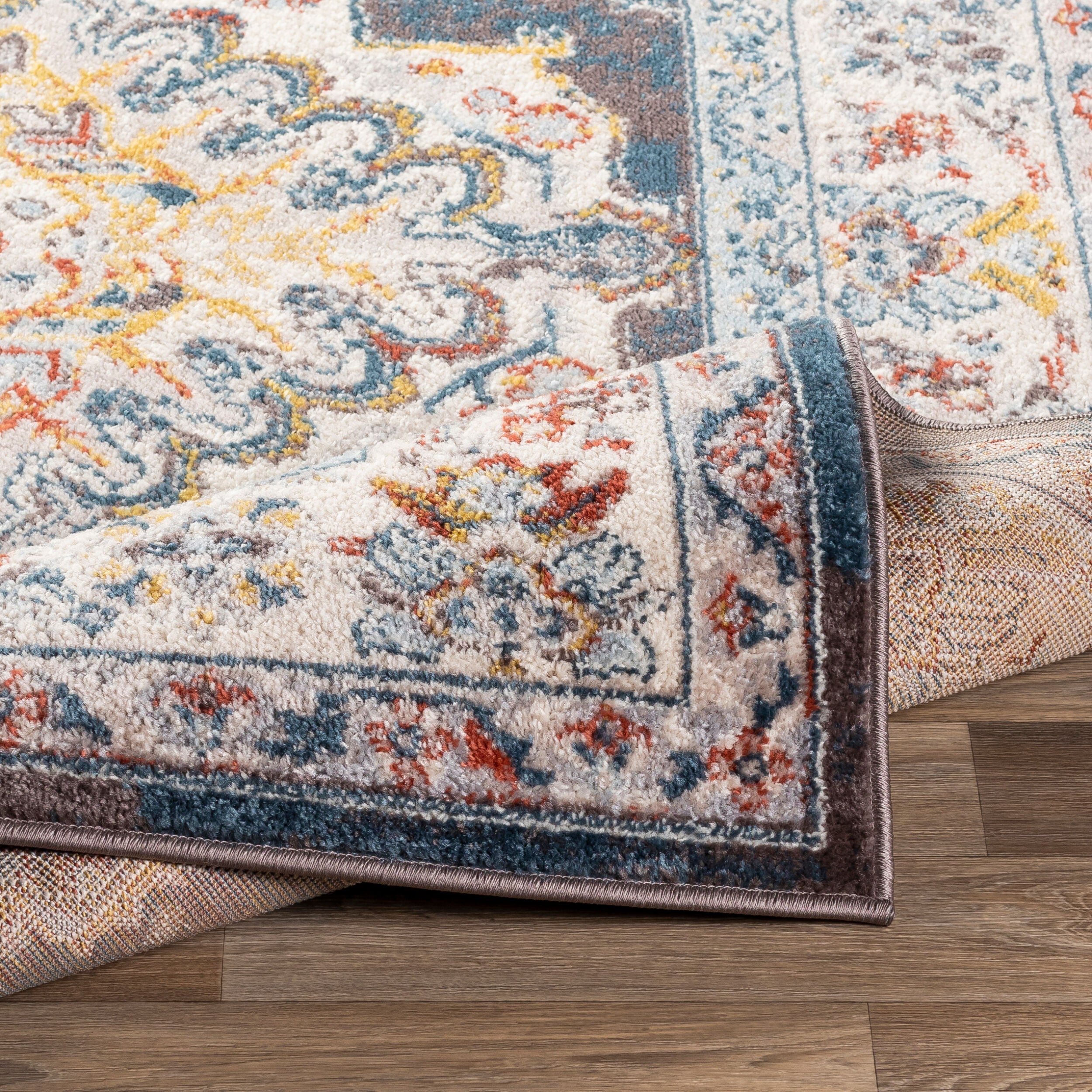 Ankara AKR-2303 Dark Brown Area Rug
