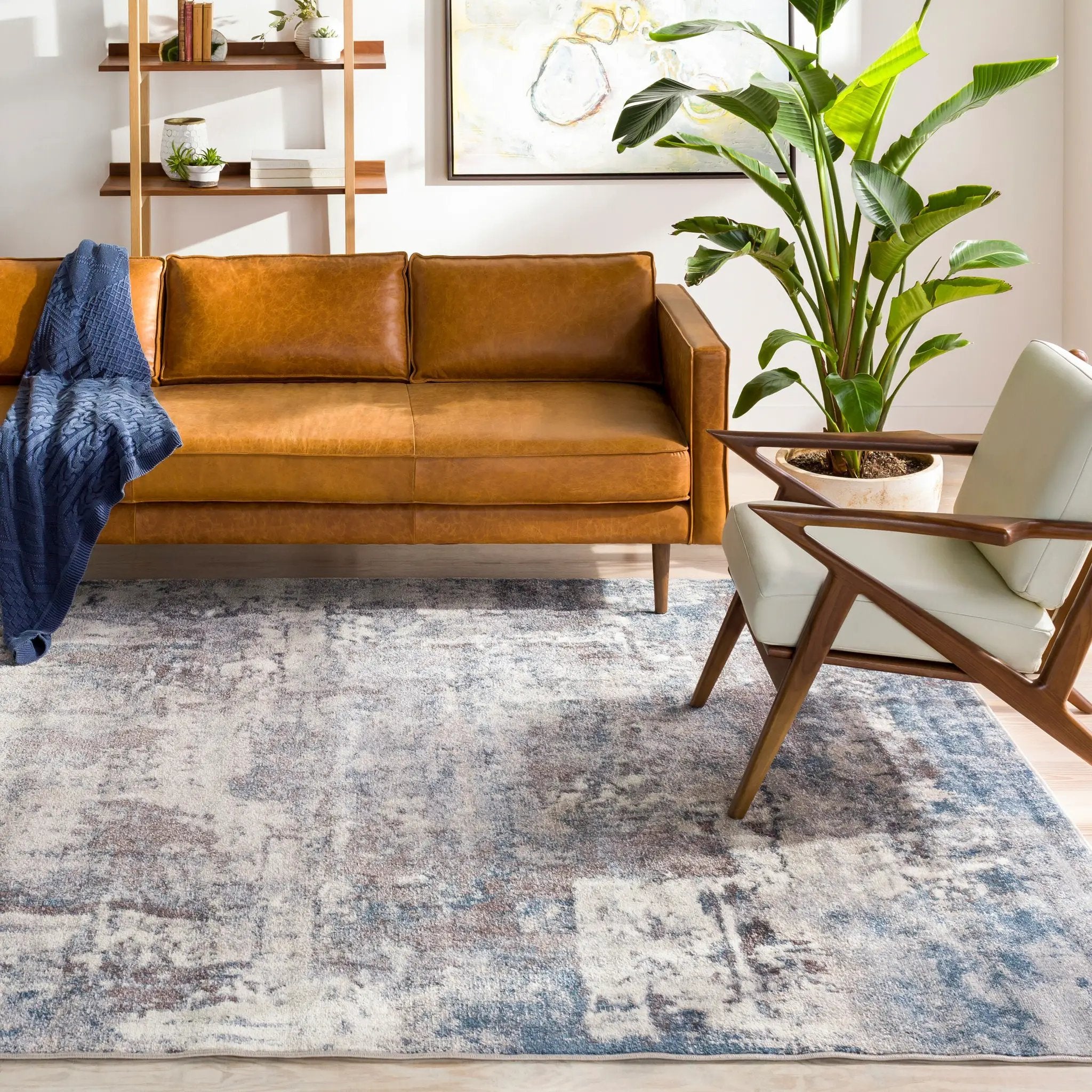 Ankara AKR-2307 Multicolor Area Rug by LIVABLISS