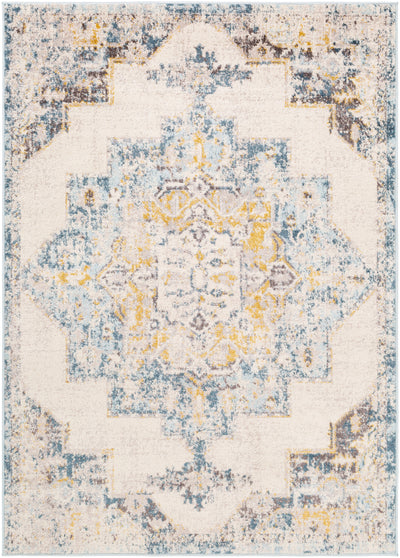 Surya Ankara AKR-2309 Ice Blue Area Rug by LIVABLISS