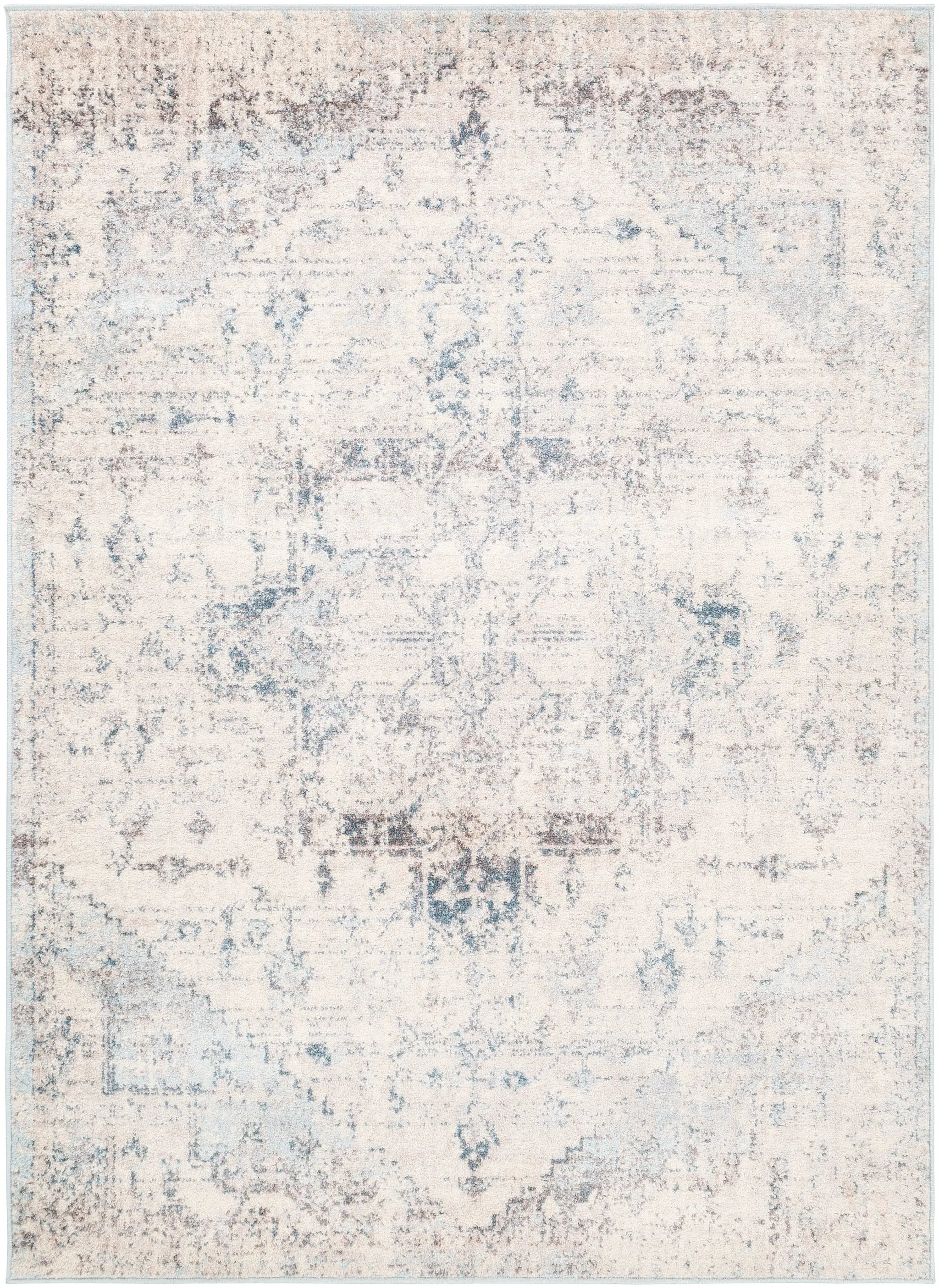 Ankara AKR-2310 Off-White Area Rug by LIVABLISS