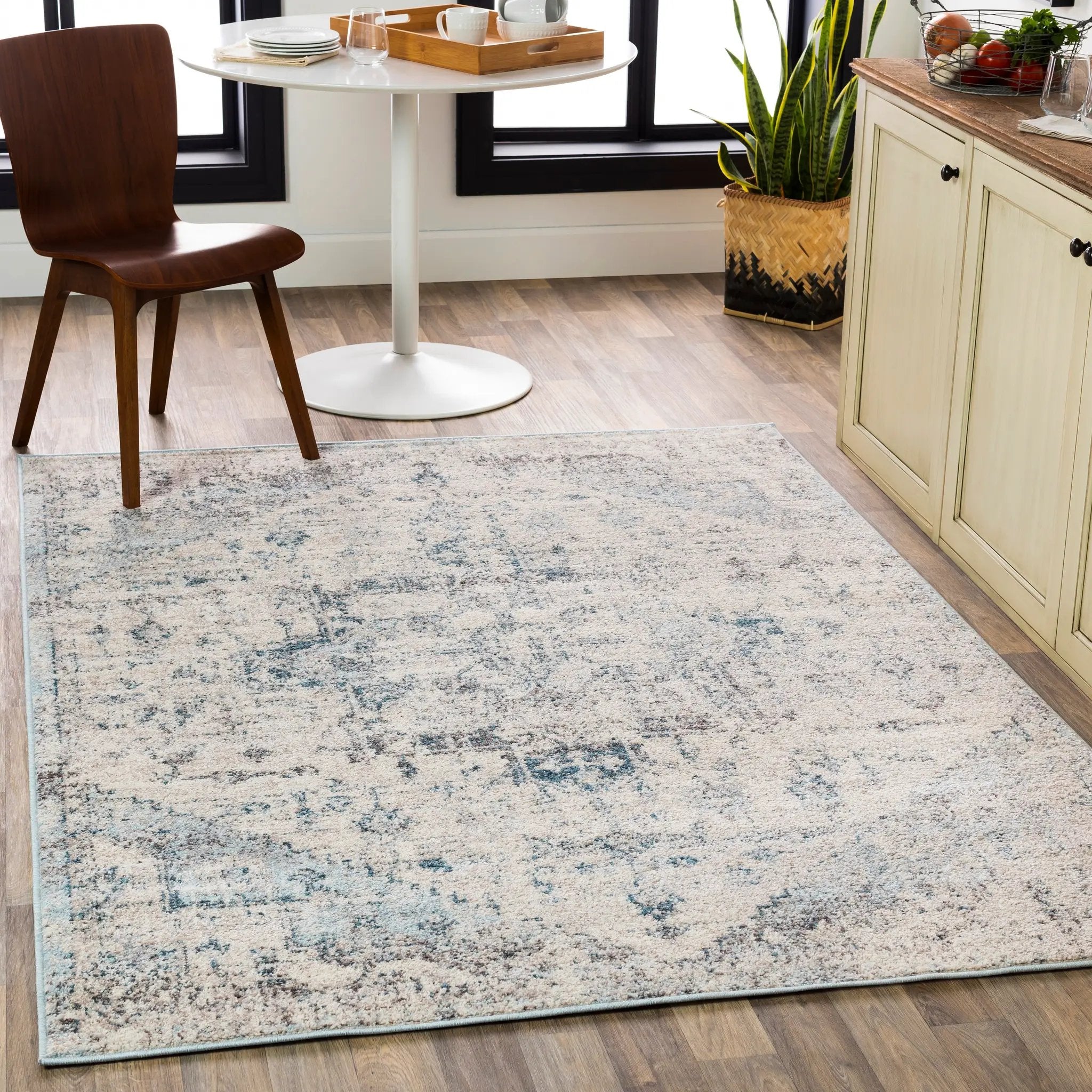Ankara AKR-2310 Off-White Area Rug by LIVABLISS