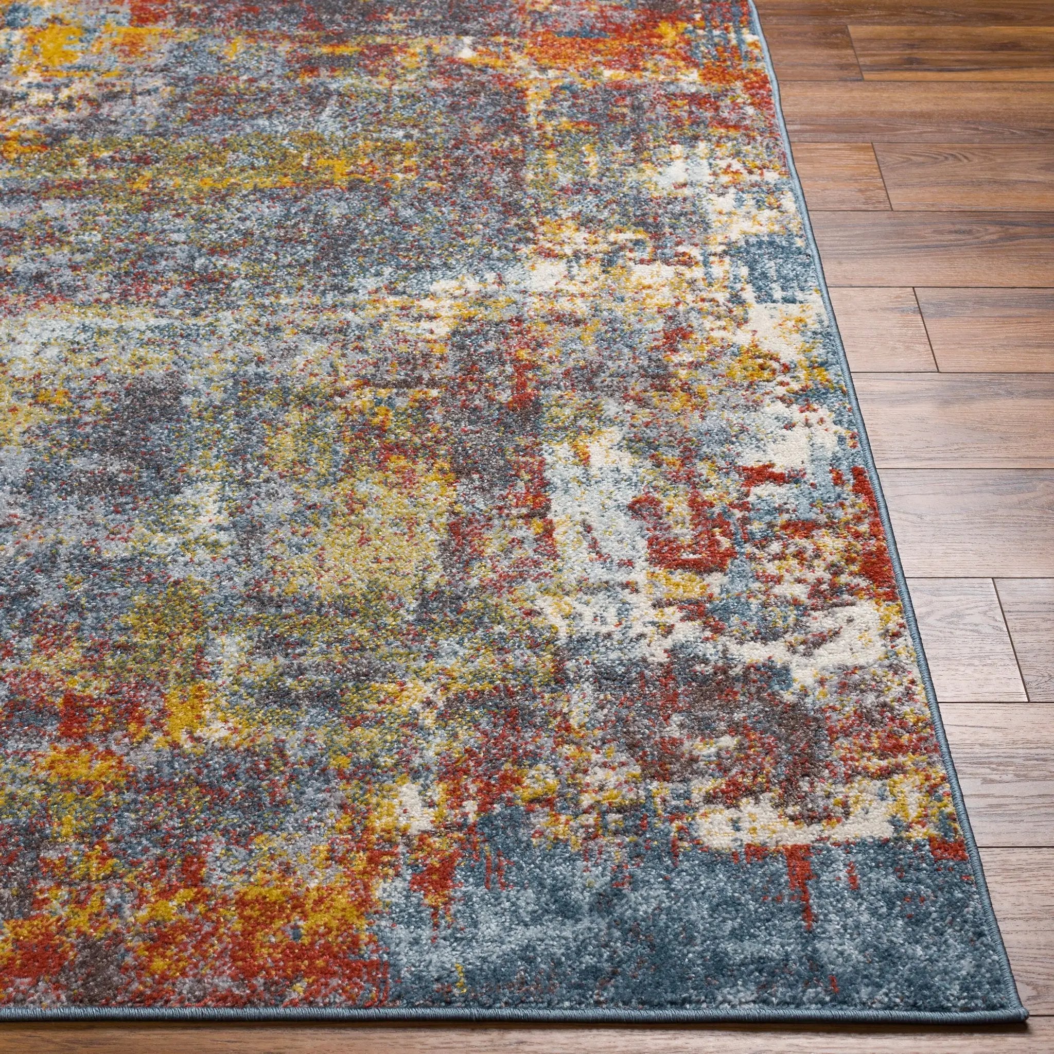 Ankara AKR-2315 Multicolor Area Rug by LIVABLISS