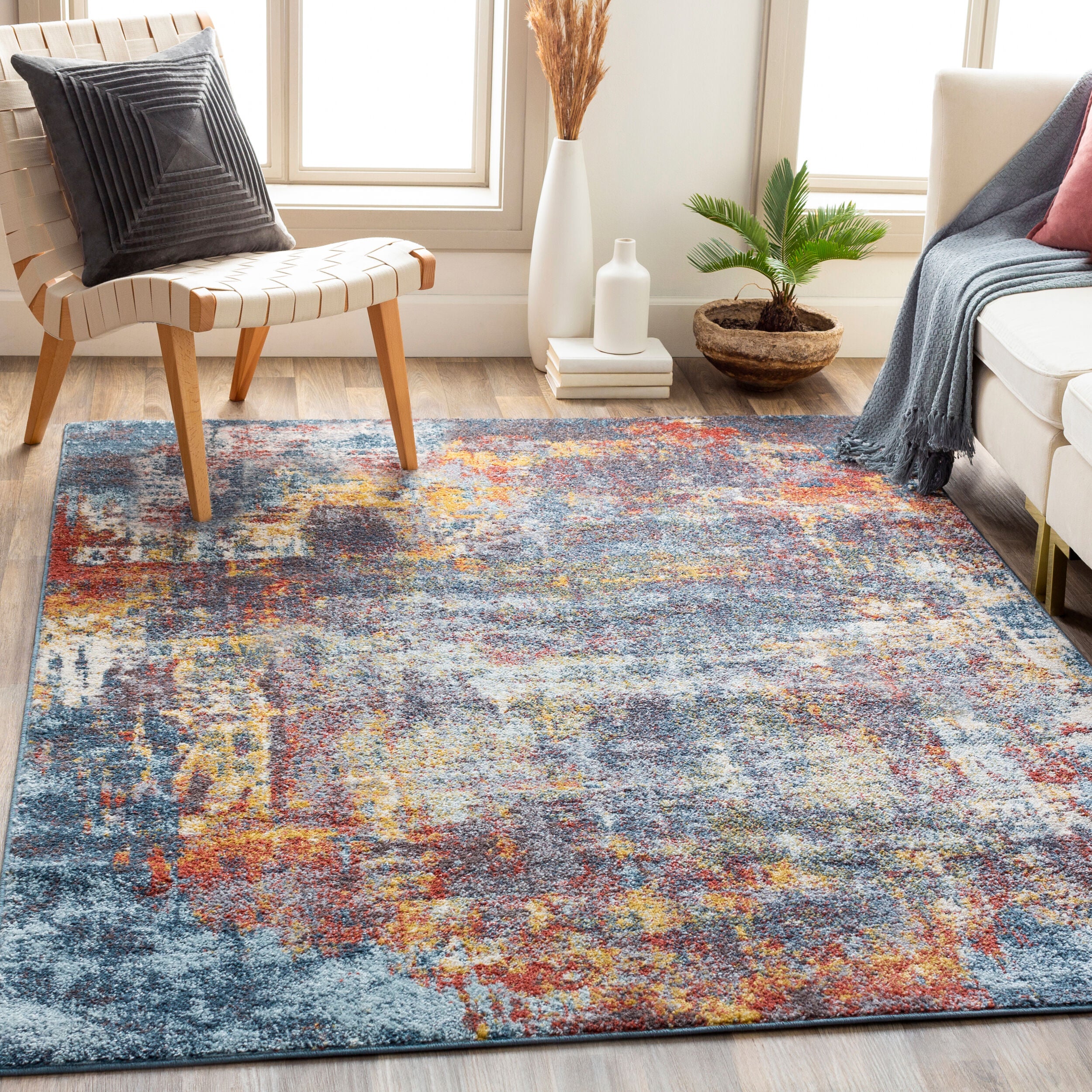 Ankara AKR-2315 Multicolor Area Rug