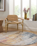 Surya Ankara AKR-2316 Dark Blue Area Rug by LIVABLISS