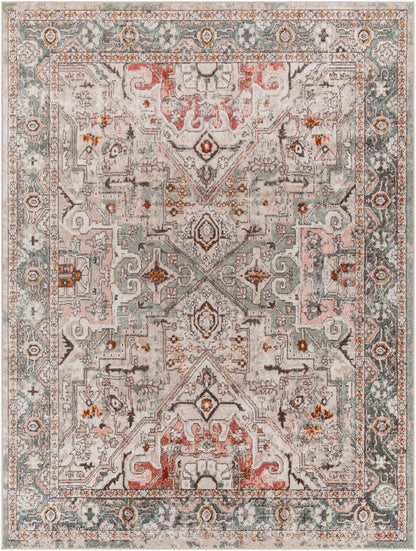Ankara AKR-2326 Dusty Pink Area Rug