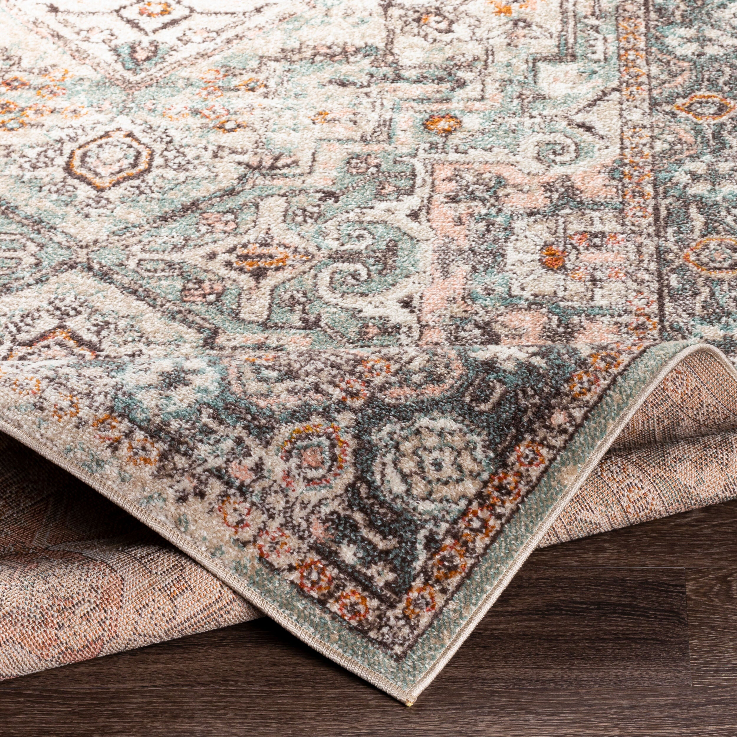 Ankara AKR-2326 Dusty Pink Area Rug