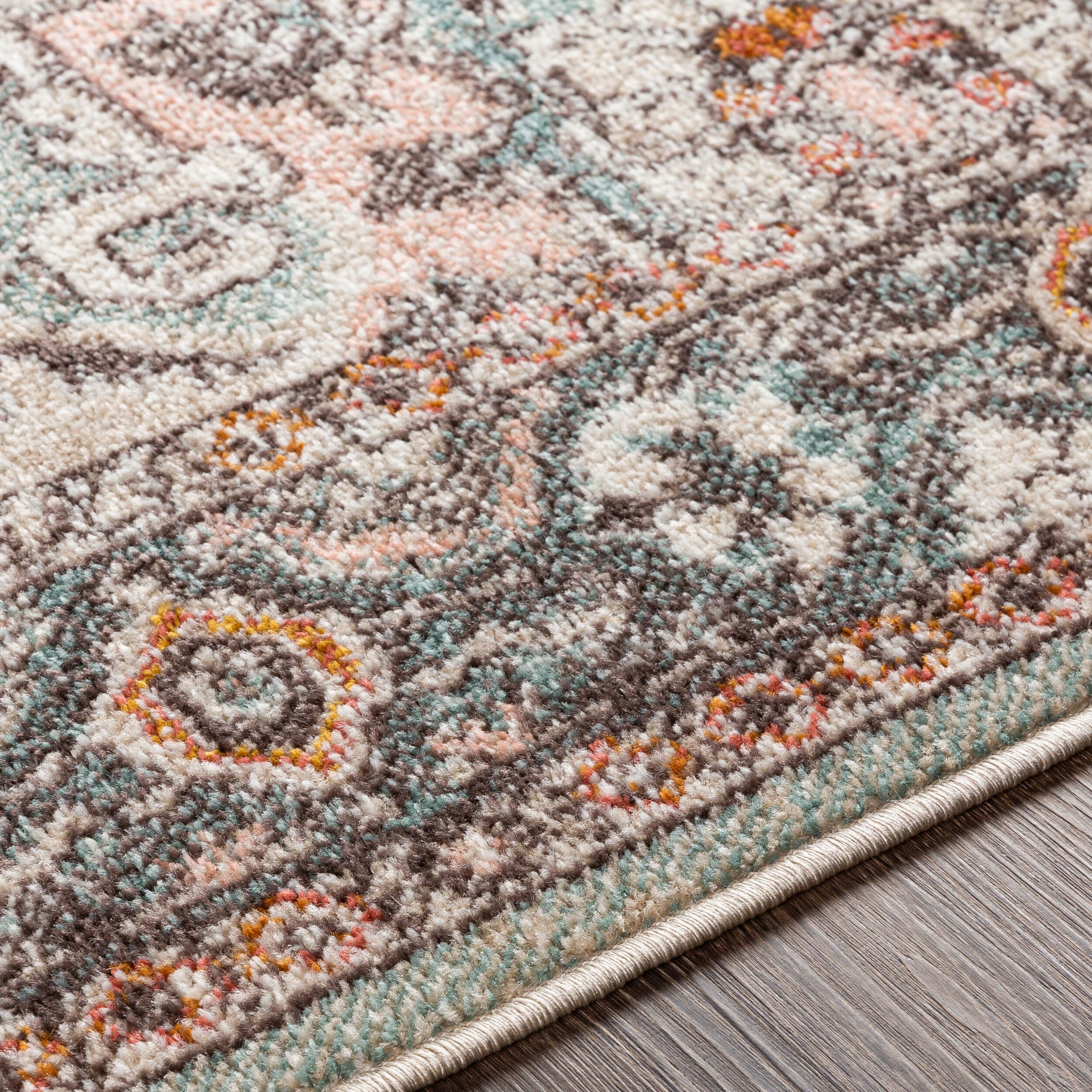Ankara AKR-2326 Dusty Pink Area Rug