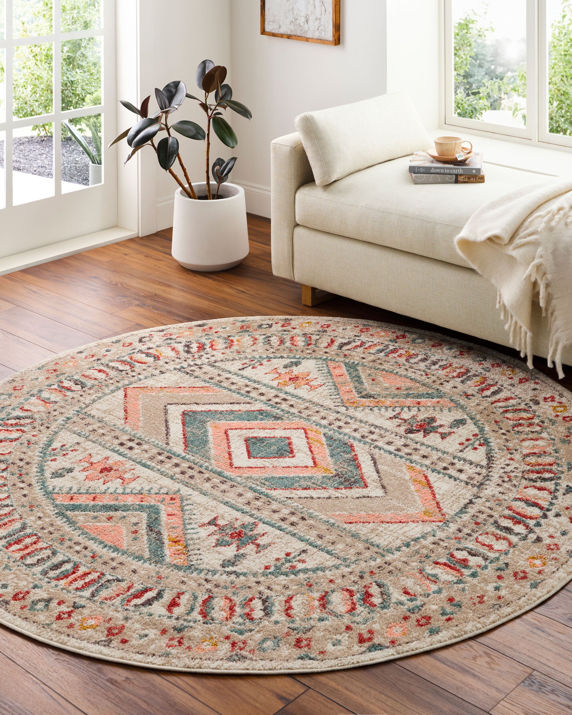 Surya Ankara AKR-2336 Dusty Pink Area Rug by LIVABLISS