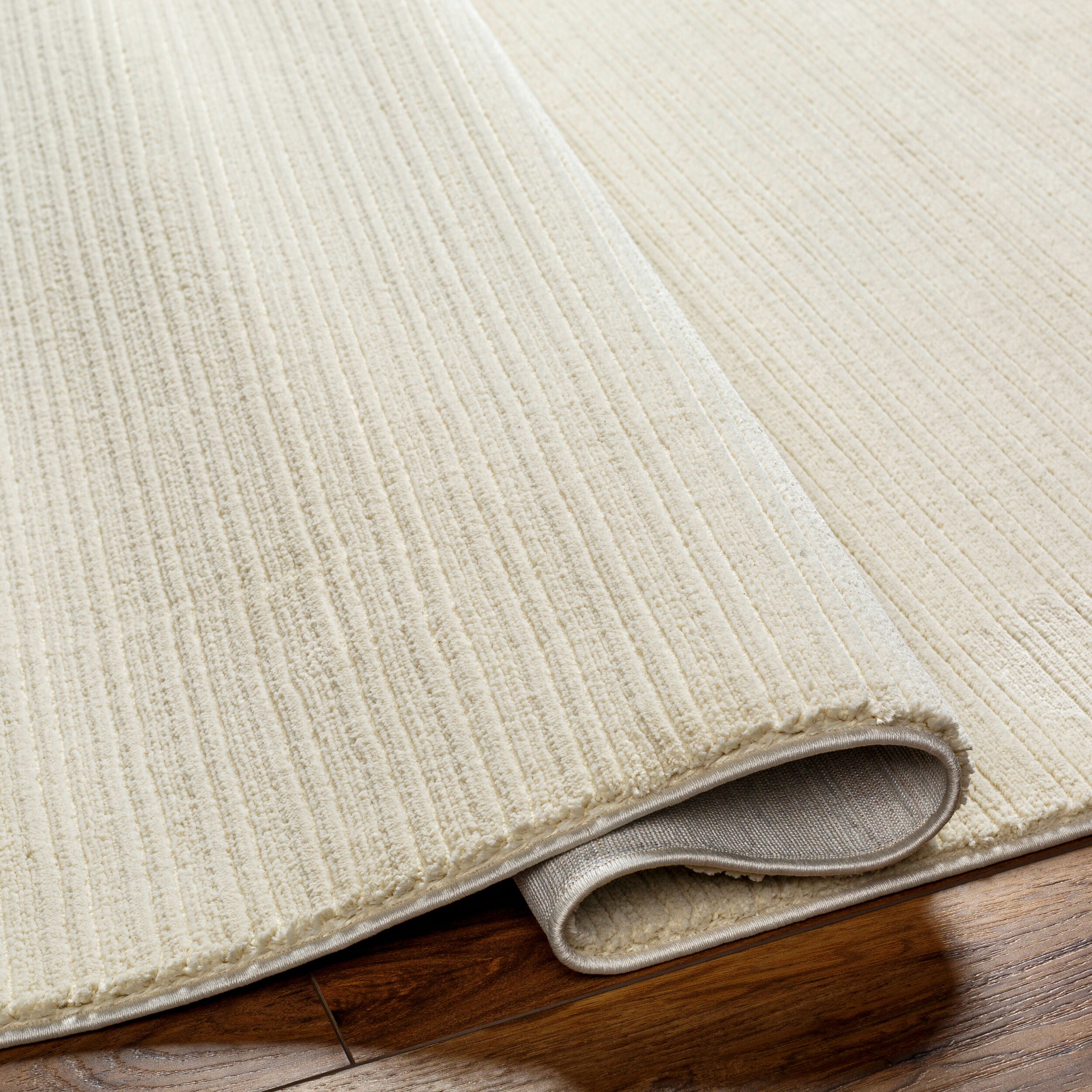 Surya Alder ALD-2306 Cream Machine Washable Area Rug by LIVABLISS