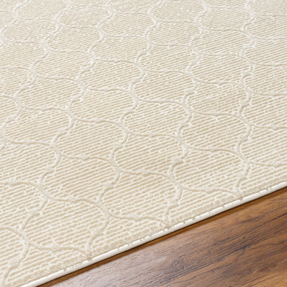 Surya Alder ALD-2307 Cream Machine Washable Area Rug by LIVABLISS