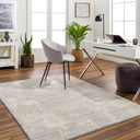 Surya Alder ALD-2309 Taupe Machine Washable Area Rug by LIVABLISS