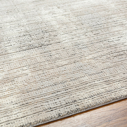 Surya Alder ALD-2309 Taupe Machine Washable Area Rug by LIVABLISS