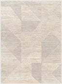 Surya Alder ALD-2310 Taupe Machine Washable Area Rug by LIVABLISS