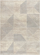 Surya Alder ALD-2310 Taupe Machine Washable Area Rug by LIVABLISS