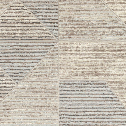 Surya Alder ALD-2310 Taupe Machine Washable Area Rug by LIVABLISS