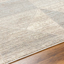 Surya Alder ALD-2310 Taupe Machine Washable Area Rug by LIVABLISS