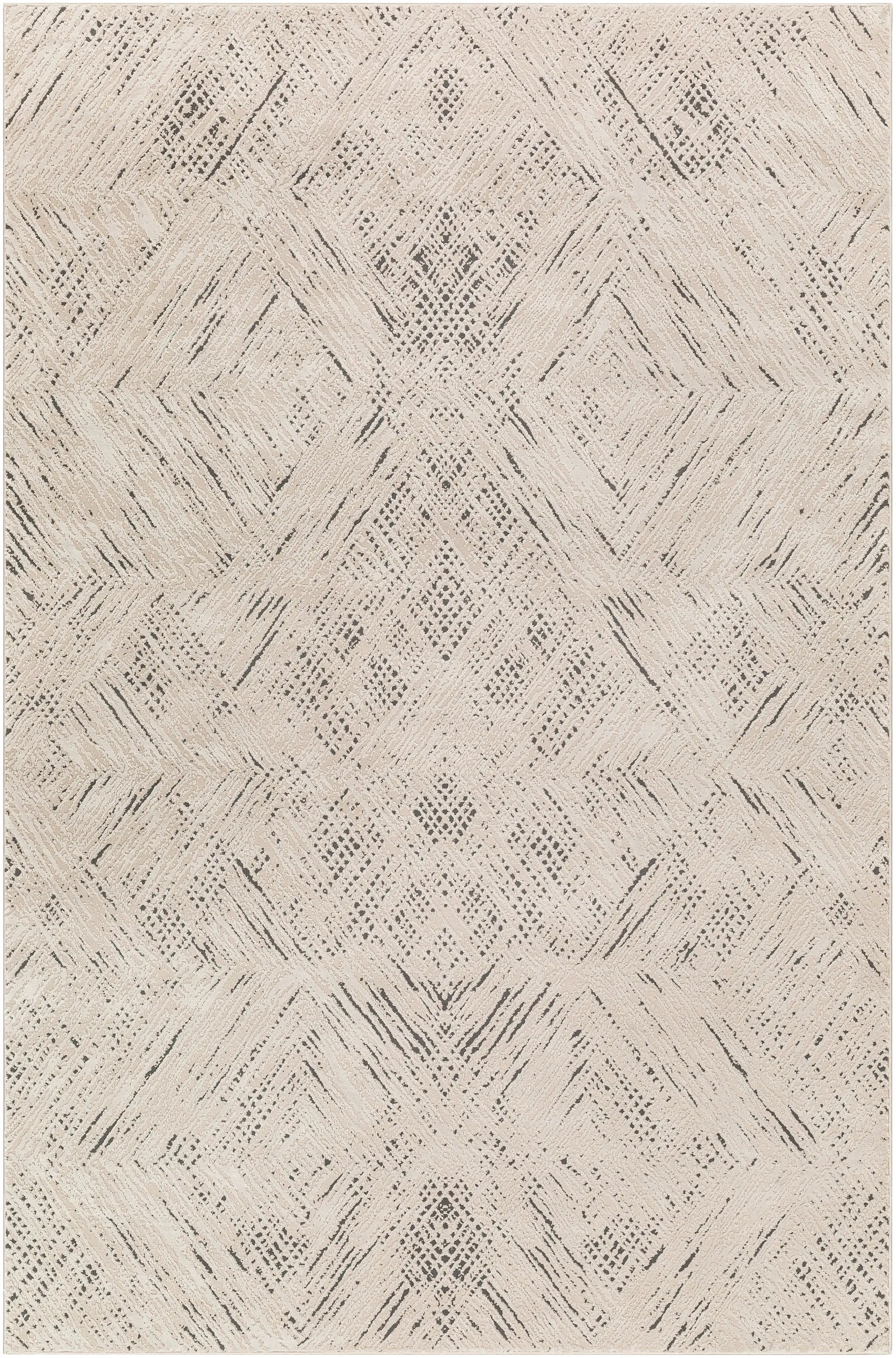 Alder ALD-2313 Taupe Area Rug by LIVABLISS